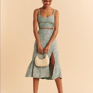 Two Piece Floral Set